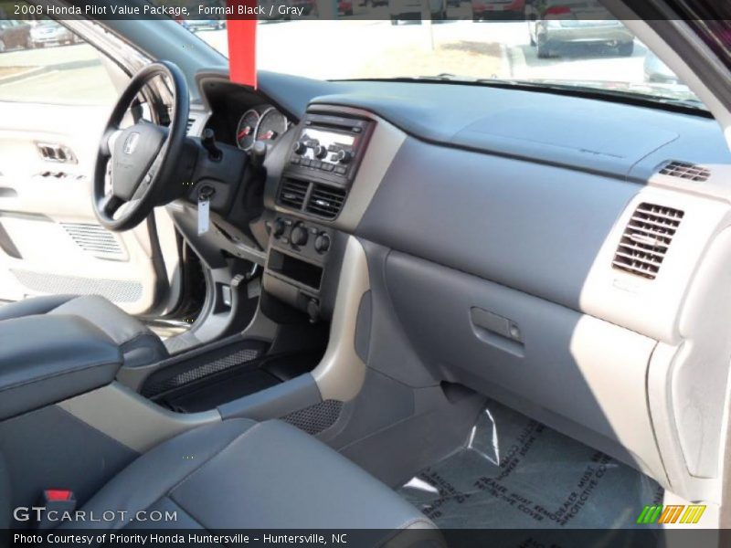 Formal Black / Gray 2008 Honda Pilot Value Package
