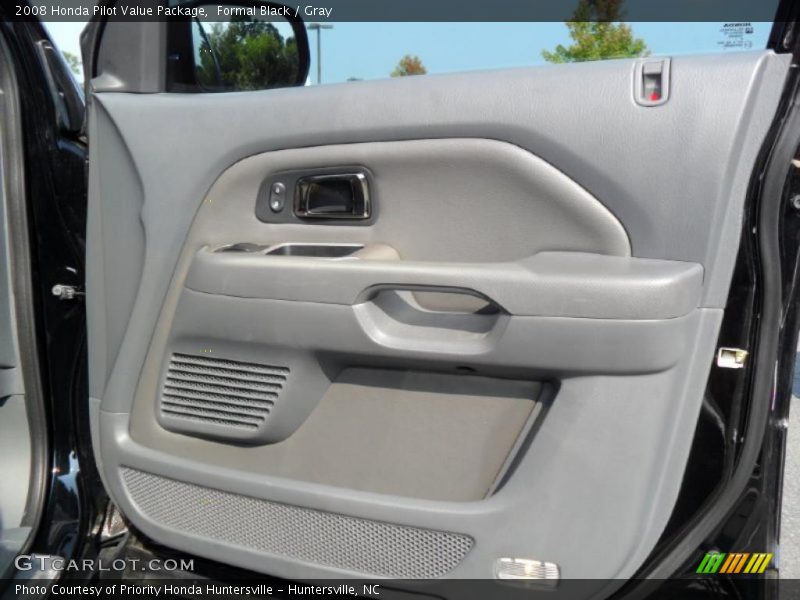 Formal Black / Gray 2008 Honda Pilot Value Package