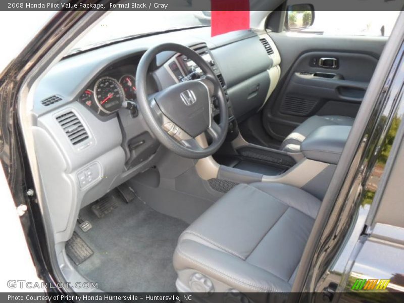 Formal Black / Gray 2008 Honda Pilot Value Package