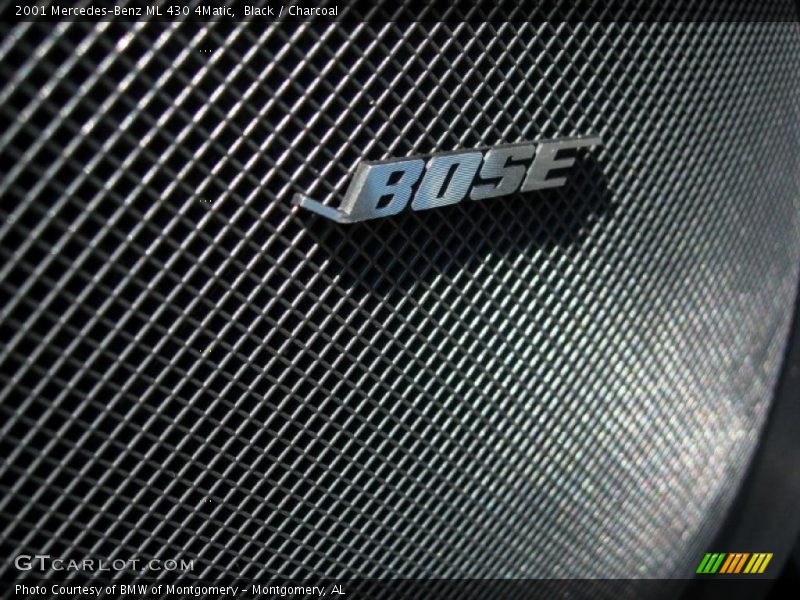 Black / Charcoal 2001 Mercedes-Benz ML 430 4Matic