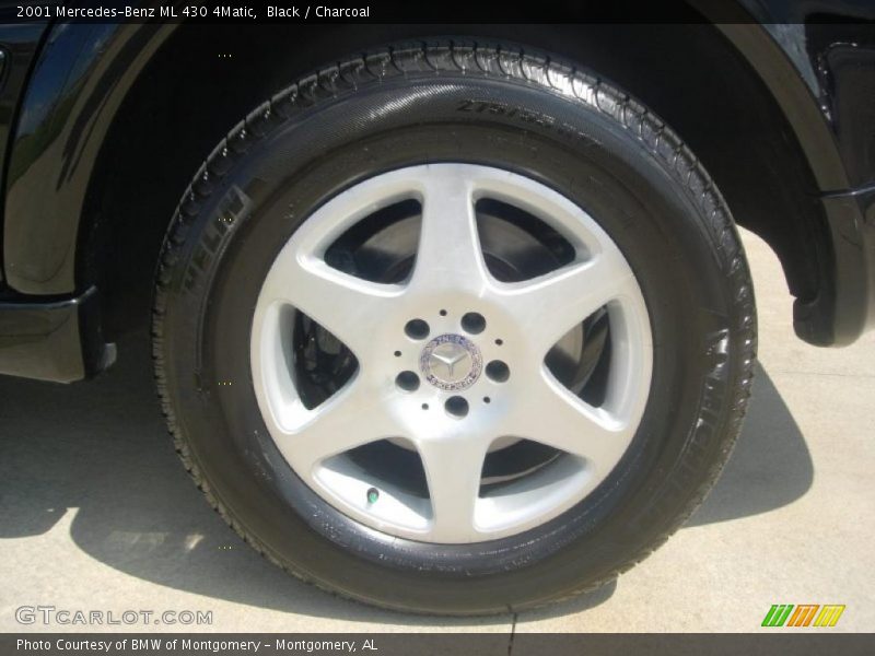 Black / Charcoal 2001 Mercedes-Benz ML 430 4Matic