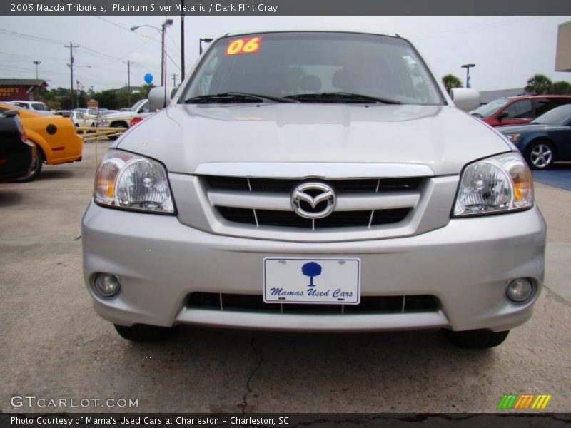 Platinum Silver Metallic / Dark Flint Gray 2006 Mazda Tribute s