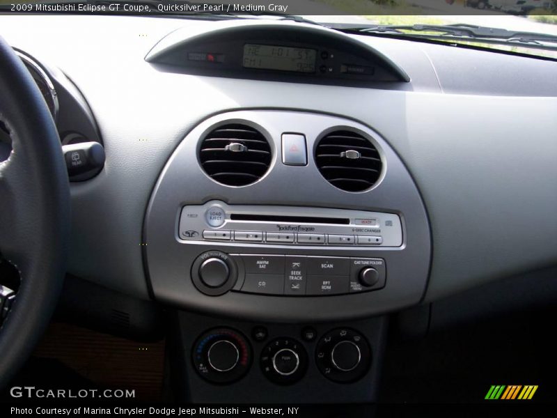 Quicksilver Pearl / Medium Gray 2009 Mitsubishi Eclipse GT Coupe