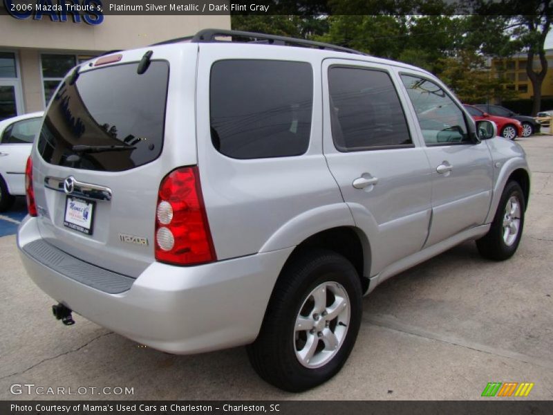 Platinum Silver Metallic / Dark Flint Gray 2006 Mazda Tribute s