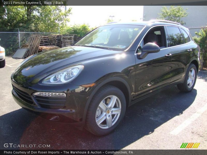 Black / Black 2011 Porsche Cayenne S