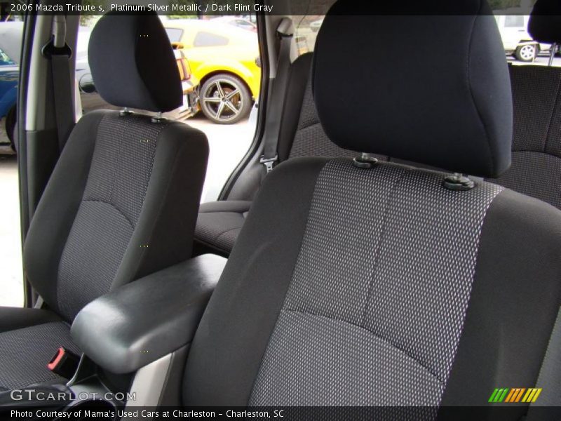 Platinum Silver Metallic / Dark Flint Gray 2006 Mazda Tribute s