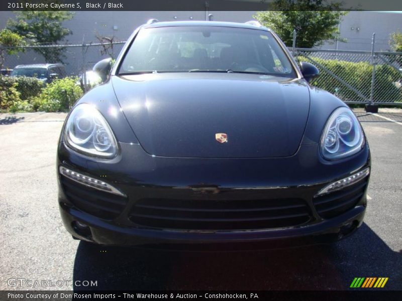Black / Black 2011 Porsche Cayenne S