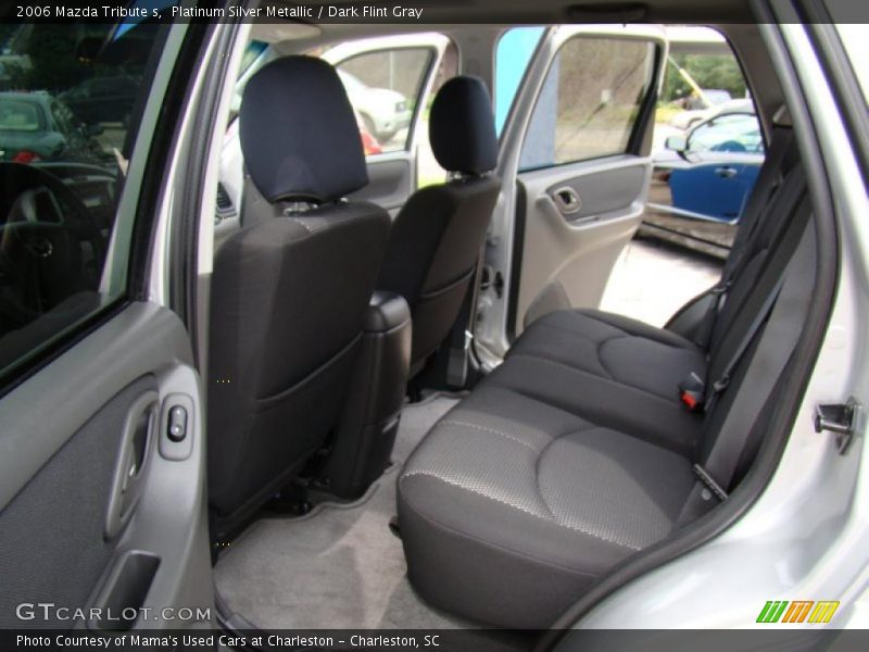 Platinum Silver Metallic / Dark Flint Gray 2006 Mazda Tribute s