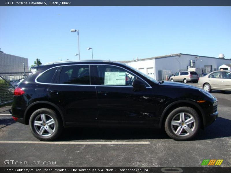 Black / Black 2011 Porsche Cayenne S