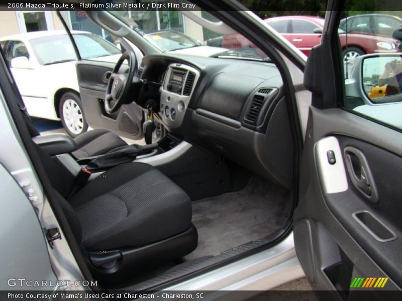 Platinum Silver Metallic / Dark Flint Gray 2006 Mazda Tribute s