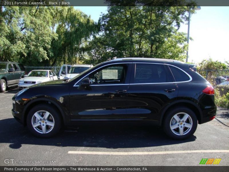 Black / Black 2011 Porsche Cayenne S