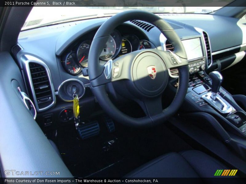 Black / Black 2011 Porsche Cayenne S