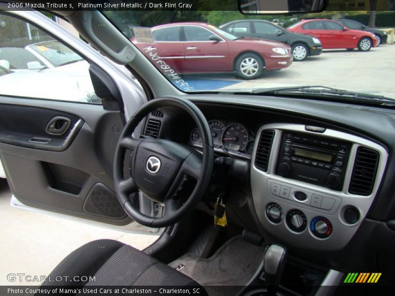 Platinum Silver Metallic / Dark Flint Gray 2006 Mazda Tribute s