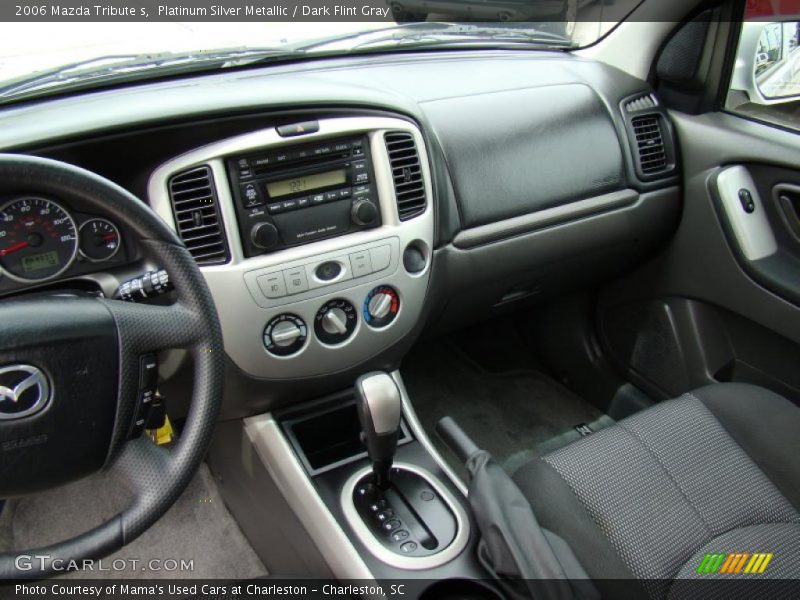 Platinum Silver Metallic / Dark Flint Gray 2006 Mazda Tribute s