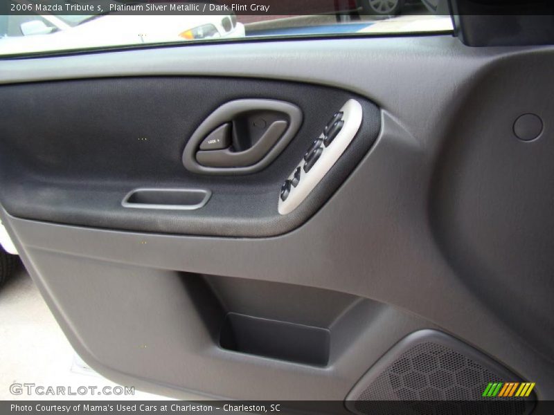 Platinum Silver Metallic / Dark Flint Gray 2006 Mazda Tribute s