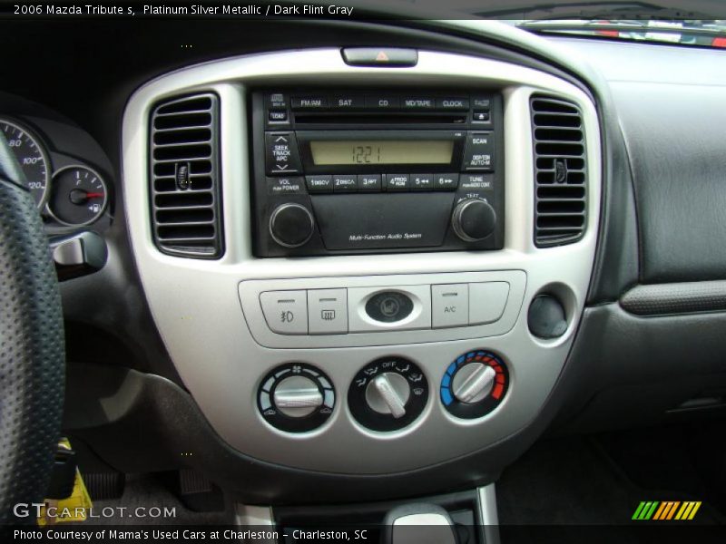 Platinum Silver Metallic / Dark Flint Gray 2006 Mazda Tribute s