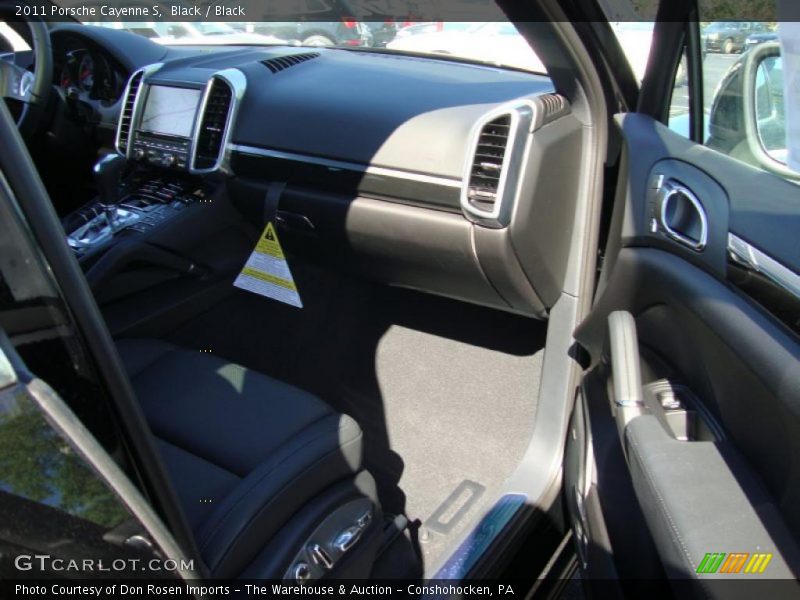 Black / Black 2011 Porsche Cayenne S