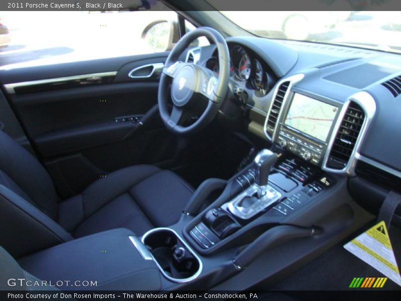 Black / Black 2011 Porsche Cayenne S