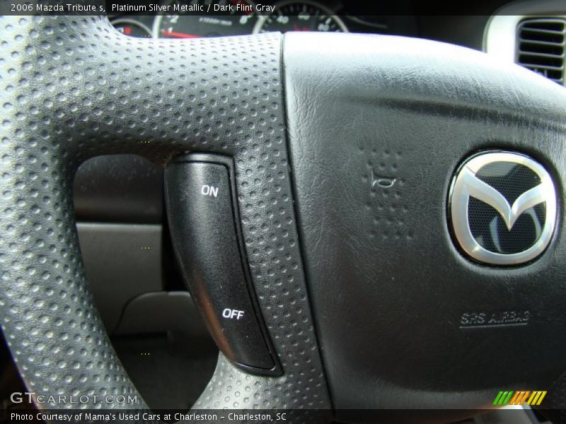 Platinum Silver Metallic / Dark Flint Gray 2006 Mazda Tribute s