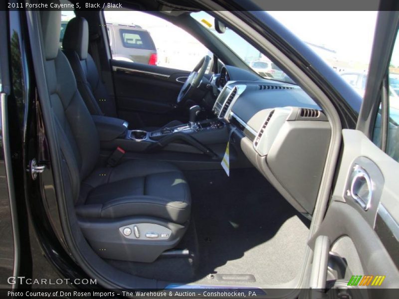 Black / Black 2011 Porsche Cayenne S