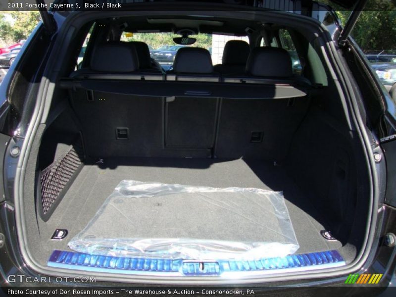 Black / Black 2011 Porsche Cayenne S