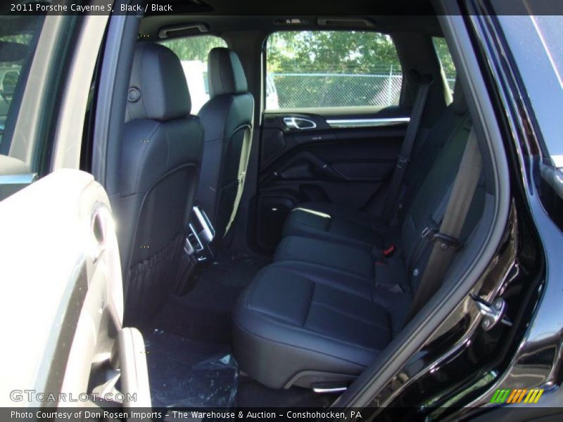 Black / Black 2011 Porsche Cayenne S