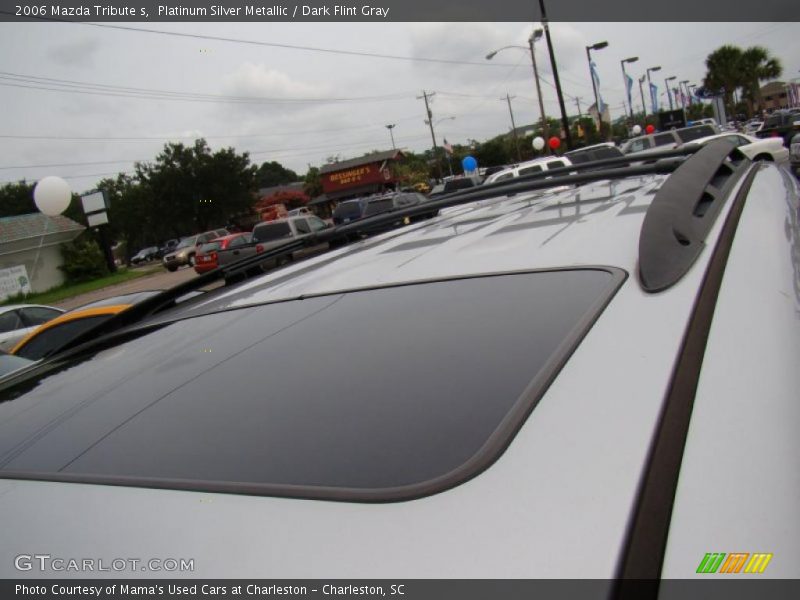Platinum Silver Metallic / Dark Flint Gray 2006 Mazda Tribute s