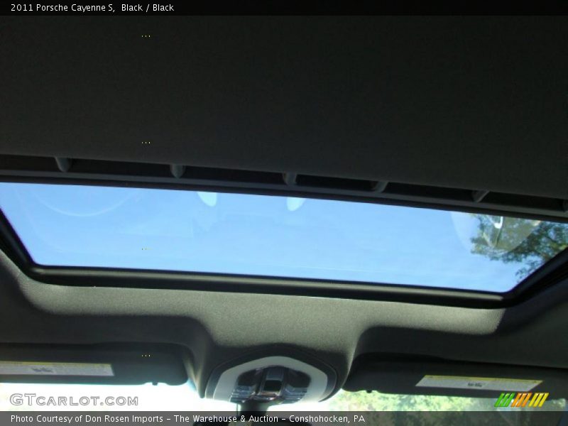 Black / Black 2011 Porsche Cayenne S