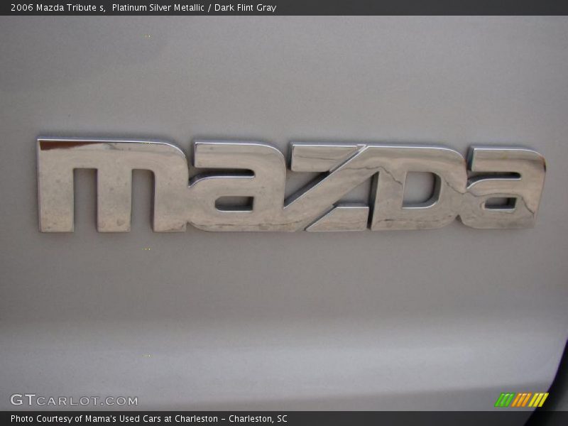 Platinum Silver Metallic / Dark Flint Gray 2006 Mazda Tribute s
