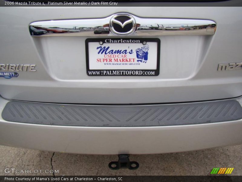 Platinum Silver Metallic / Dark Flint Gray 2006 Mazda Tribute s