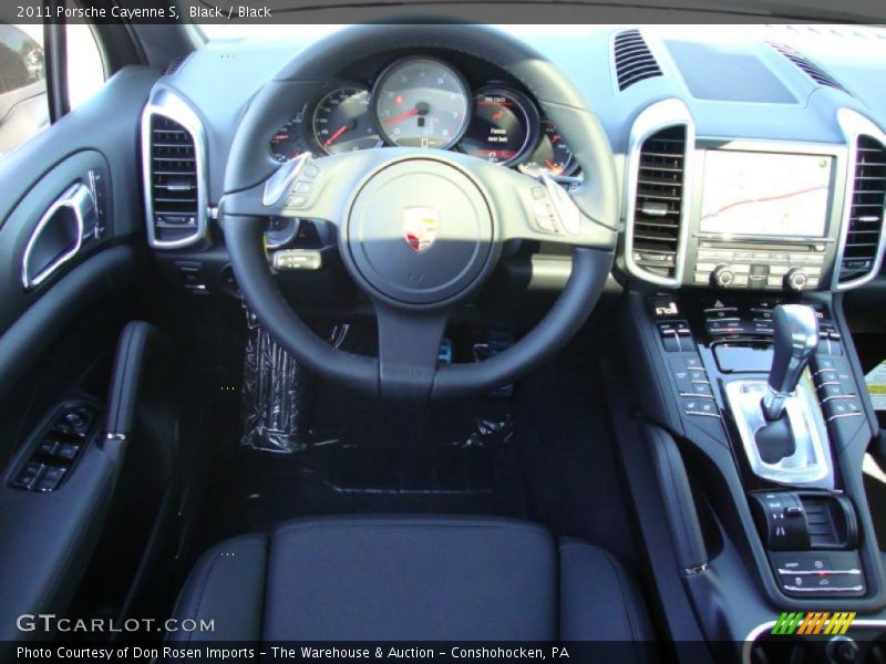 Black / Black 2011 Porsche Cayenne S