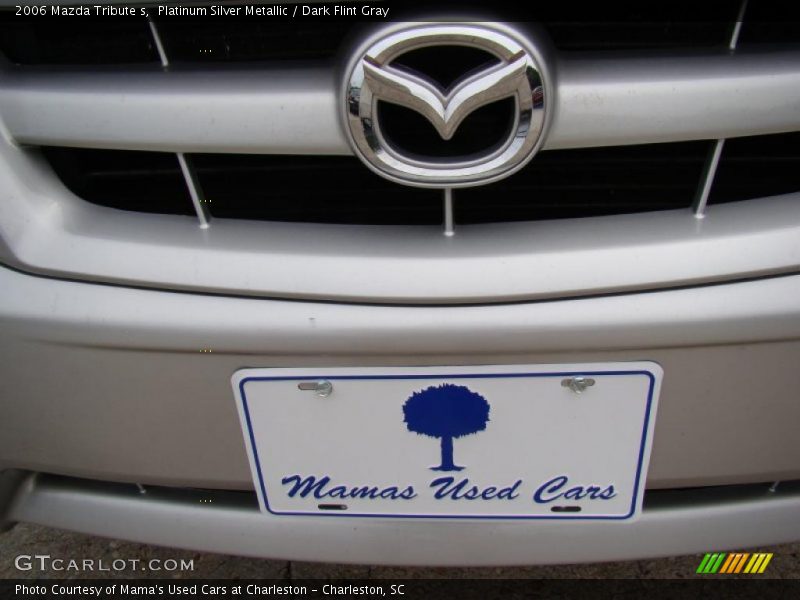Platinum Silver Metallic / Dark Flint Gray 2006 Mazda Tribute s