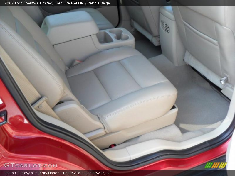 Red Fire Metallic / Pebble Beige 2007 Ford Freestyle Limited