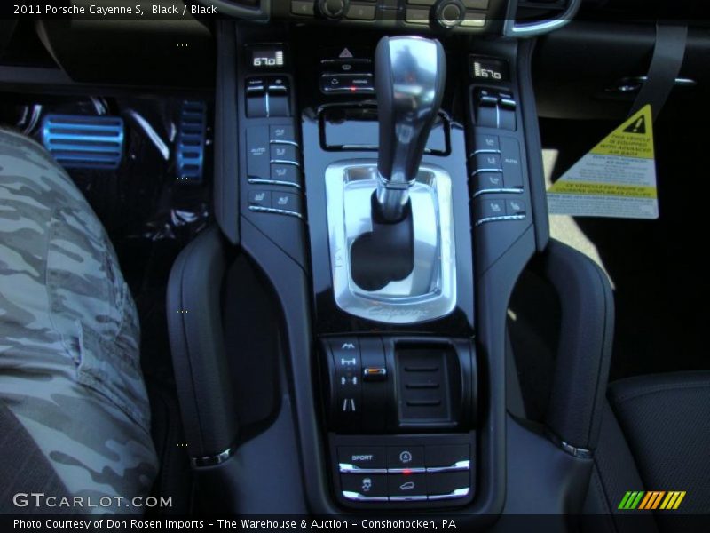 Black / Black 2011 Porsche Cayenne S
