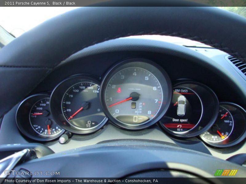 Black / Black 2011 Porsche Cayenne S