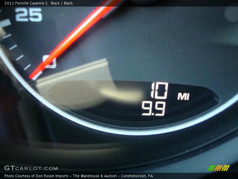 Black / Black 2011 Porsche Cayenne S