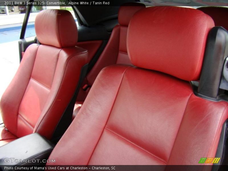 Alpine White / Tanin Red 2001 BMW 3 Series 325i Convertible