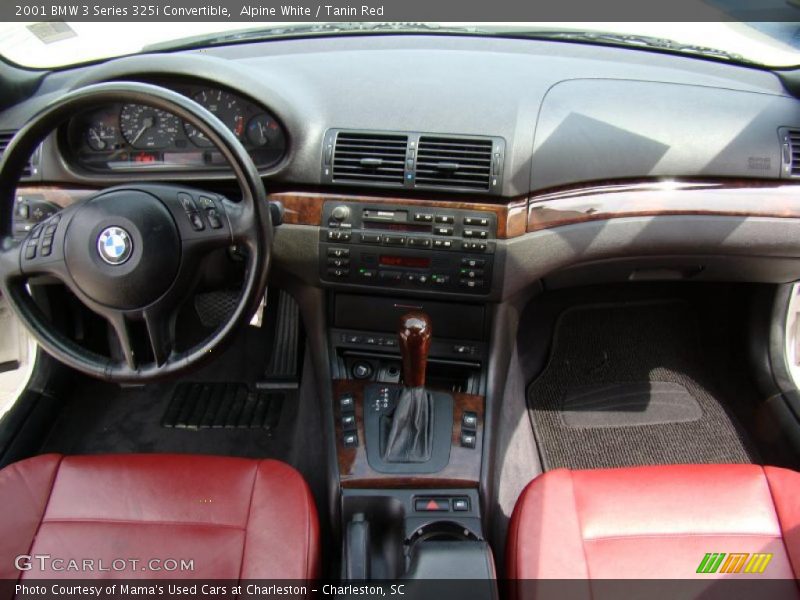 Alpine White / Tanin Red 2001 BMW 3 Series 325i Convertible