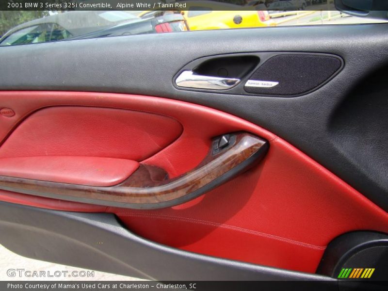 Alpine White / Tanin Red 2001 BMW 3 Series 325i Convertible
