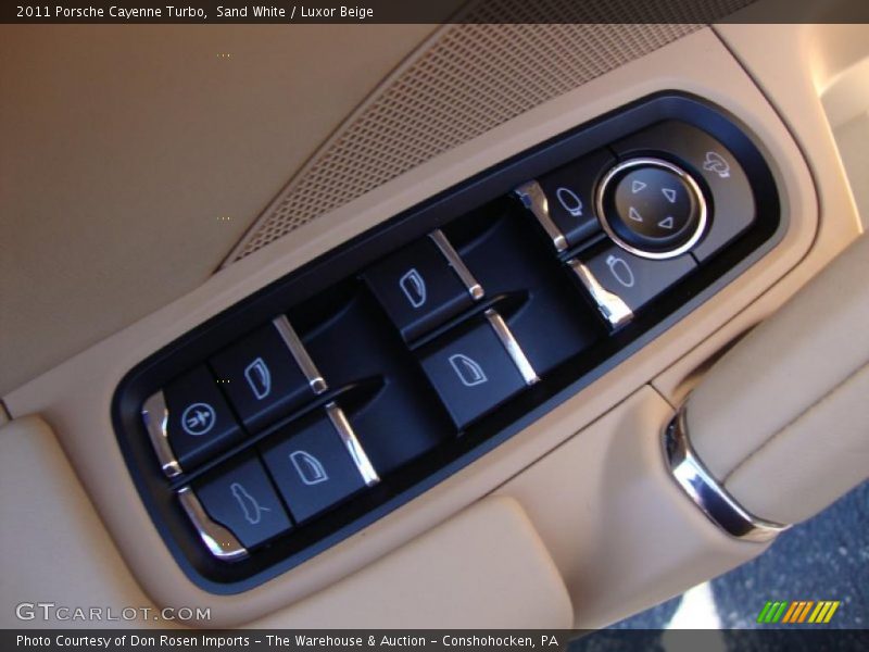 Sand White / Luxor Beige 2011 Porsche Cayenne Turbo