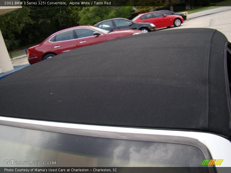 Alpine White / Tanin Red 2001 BMW 3 Series 325i Convertible