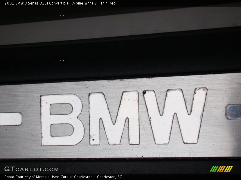 Alpine White / Tanin Red 2001 BMW 3 Series 325i Convertible