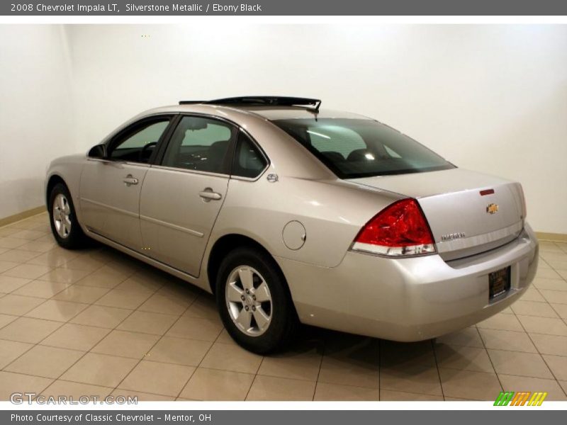 Silverstone Metallic / Ebony Black 2008 Chevrolet Impala LT