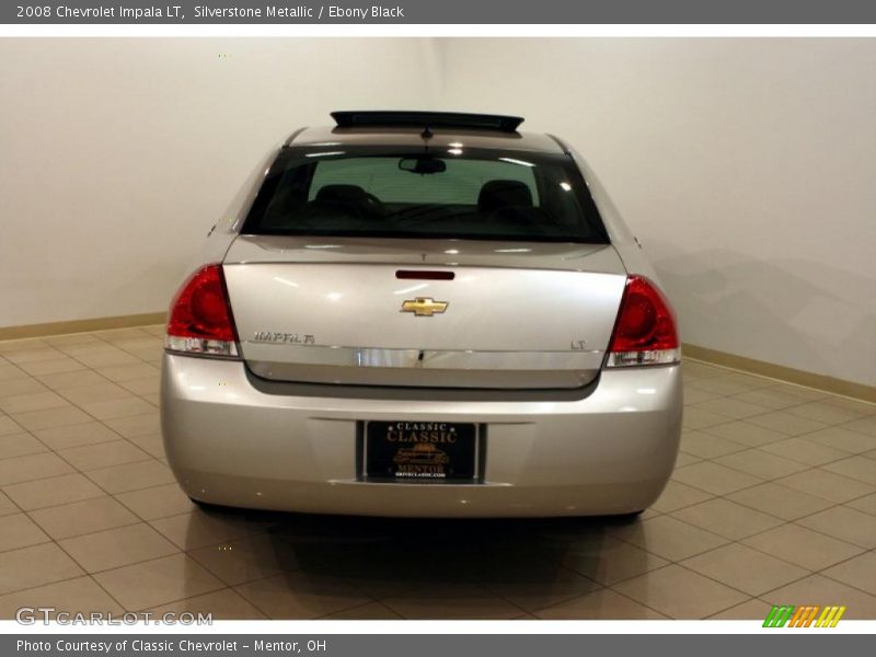 Silverstone Metallic / Ebony Black 2008 Chevrolet Impala LT