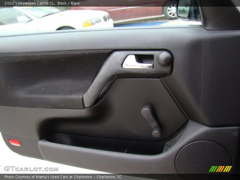 Black / Black 2001 Volkswagen Cabrio GL