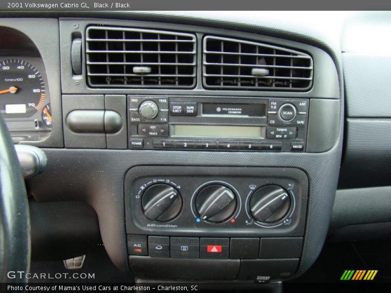 Black / Black 2001 Volkswagen Cabrio GL