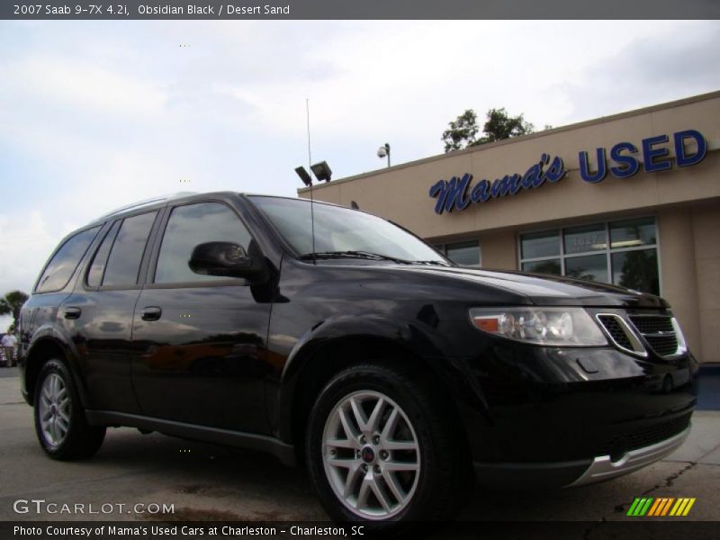 Obsidian Black / Desert Sand 2007 Saab 9-7X 4.2i