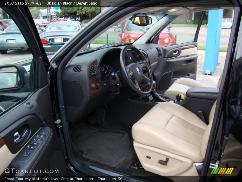 Obsidian Black / Desert Sand 2007 Saab 9-7X 4.2i