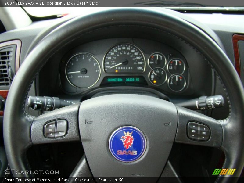 Obsidian Black / Desert Sand 2007 Saab 9-7X 4.2i