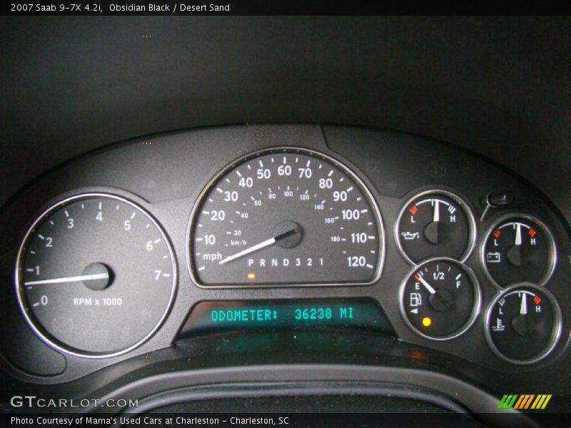 Obsidian Black / Desert Sand 2007 Saab 9-7X 4.2i